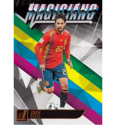 DONRUSS SOCCER 2018-2019 MAGICIANS Isco (Spain)